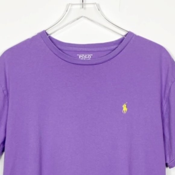 Polo by Ralph Lauren Purple Short Sleeve T-Shirt - Picture 2 of 7